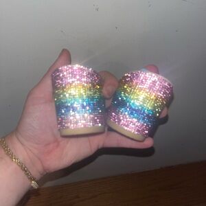 3” Rainbow Rhinestone Heel Kit